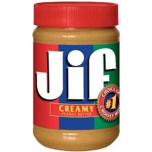 Jif Peanut Butter Creamy 28 oz (Pack of 10)  Grocery 