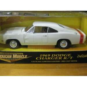  1969 Dodge Charger R/T in White Diecast 118 Scale RARE 