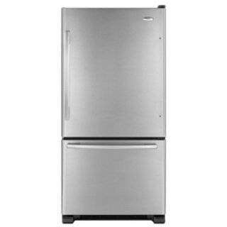   20.2 cu. Ft. Bottom Freezer Refrigerator   Stainless Steel Appliances