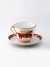 Lomonosov Porcelain Teapot Red Horse  