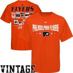  NHL Majestic Philadelphia Flyers Hockey Tickets T Shirt 
