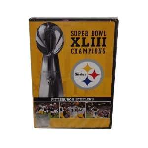 NFL Super Bowl XLIII  Steelers Championship DVD   Pittsburgh Steelers 