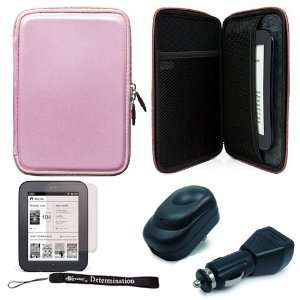  Pink Carbon Fiber Durable Slim Protective Eva Storage 
