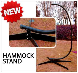   Steel C Frame Hammock Stand For Hammock Air Porch Swing Chair  