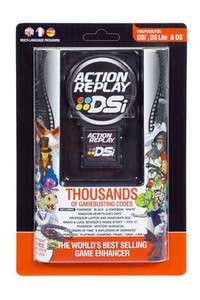 New Action Replay Cheats For DSi DS Lite XL US Version  