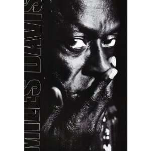  Miles Davis (B&W Hands and Face) Music Poster Print   24 X 36 