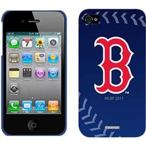  MLB Boston Red Sox iPhone 4/4S Baseball Slider Case   Navy Blue 