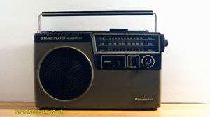 Vintage Panasonic RQ 832 Portable 8 Track Player Radio  