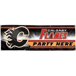  Calgary Flames 2x6 Vinyl Banner