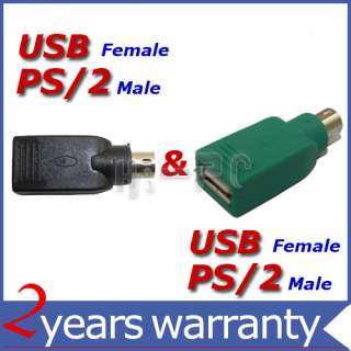 USB TO PS/2 CONVERTER ADAPTER FOR PS/2 KEYBOARD MOUSE  