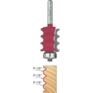Freud 80 552 7/8 Inch Radius Triple Beading Router Bit with 1/4 Inch 