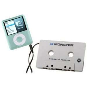    MONSTER CABLE 123873 CASSETTE ADAPTER IPHONE
