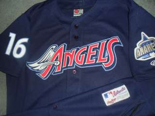 Garrett Anderson 2000 Anaheim Angels Authentic Alternate Jersey Size 