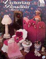 Crochet Victorian Boudoir Annies Fashion Doll Decor  