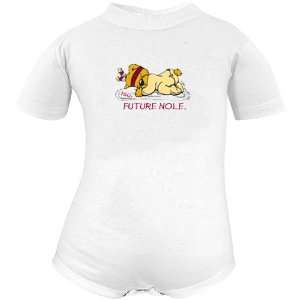   Seminoles White Infant Sleeping Nole One Piece Suit