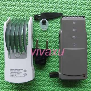 Rechargeable Hair Beard Trimmer Cut Clippers W 4 STALLS  