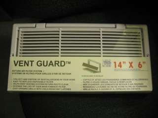  Guard RETURN AIR GRILLE 14 x 6 10030 furnace retrofit ABS plastic 
