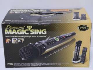 Entertech ET19KV Magic Sing Mic Karaoke Machine 2 Wireless Microphone 