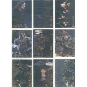  Lord Of The Rings The Two Towers Trading Cards Complete 10 