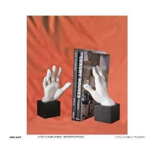  Grasping Hands Bookends   Ships Immediately