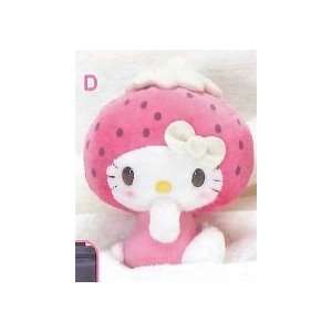  Hello Kitty Strawberry Milk Style Doll Plush (5.5) Type D 
