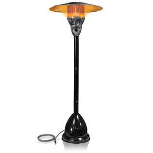   Radiance Natural Gas Black & Stainless Steel Patio Heater   GS4150NGBK