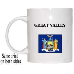  US State Flag   GREAT VALLEY, New York (NY) Mug 