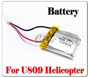 7V 160mAh LiPo Battery U809 19 For U809 RC Mini Helicopter  