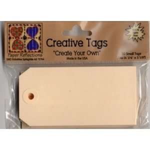  CREATIVE TAGS IVORY SM PK/20 Patio, Lawn & Garden