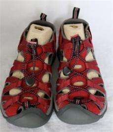 NIB Keen Wms Whisper Sandals Shoes Beet Red Gargoyle 6  