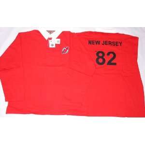 New Jersey Devils NHL Long Sleeve Sports Polo Shirt (Size XXL/X Extra 