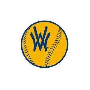  WVU Baseball Color Shock Decal