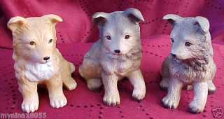 Homco #8828 Dog/Puppy Figurines Retired SET B  