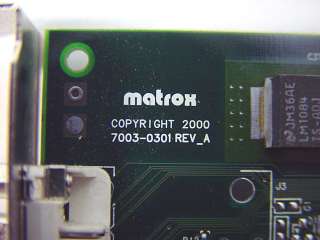 Matrox Millennium G450 Dual Head Graphics Video Card PCI 32MB 64 Bit 