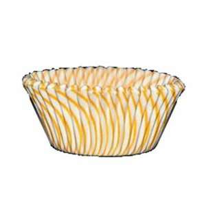  Yellow Striped Baking Cup 50Ct Toys & Games