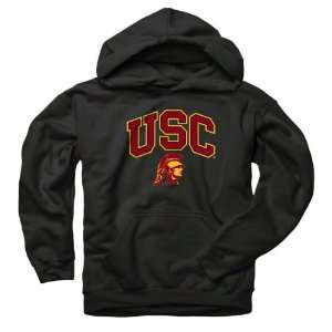  USC Trojans Youth Black Perennial II Hooded Sweatshirt 