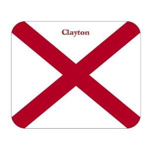  US State Flag   Clayton, Alabama (AL) Mouse Pad 