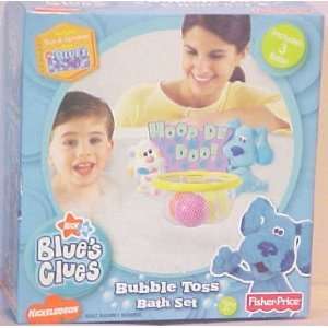 Nick Jr Blues Clues Hoop De Doo Bubble Toss Bath Set  Toys & Games 