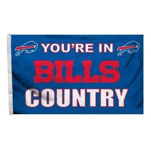  BSS   Buffalo Bills NFL Youre in Bills Country 3x5 
