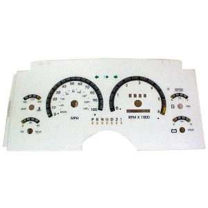 Chevrolet 1994 1997 S10 / S PU/ Pick up White Face Dash Kit (With Blue 