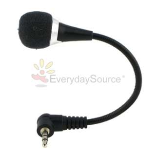 Pcs Flexible Black Mini Microphone Mic For PC Laptop Notebook  