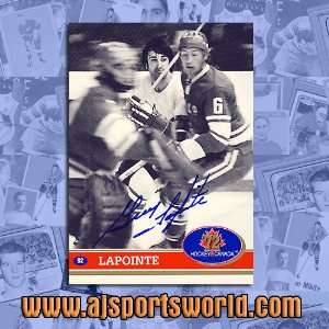   1972 Team Canada Autographed Summit Series Card Sports Collectibles