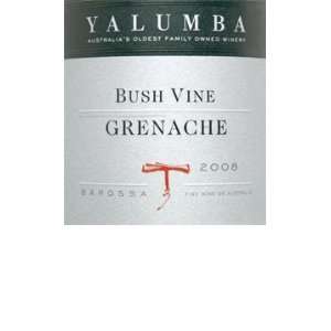   2008 Yalumba Grenache Barossa Bush Vine 750ml Grocery & Gourmet Food