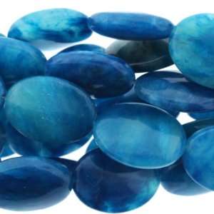 Chinese Azurite  Oval Puffy   20mm Height, 15mm Width, 6mm Thickness 