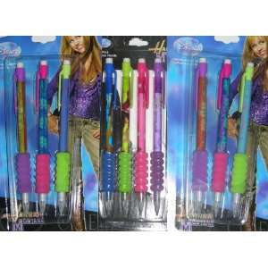  Hannah Montana 10 Pack Mechanical Pencils with Foam Grip 