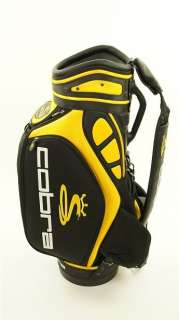 Cobra Staff Golf Bag 9.5 inch mouth 6 way divider Black and Yellow i 