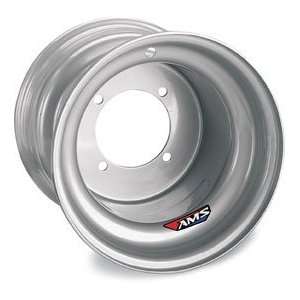 AMS Steel Replacement Wheels Spun/Stamped Silver  Sports 