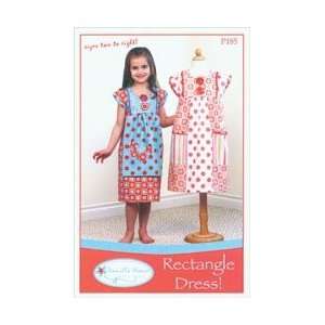   Rectangle Dress Girls Dresses; 2 Items/Order Arts, Crafts & Sewing