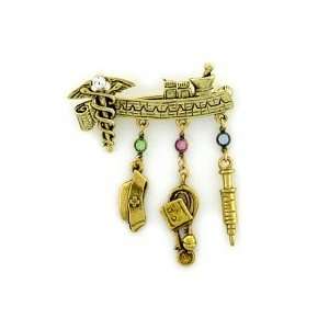  Nurse/ekg Charm Pin Womens Jewelry Jewelry