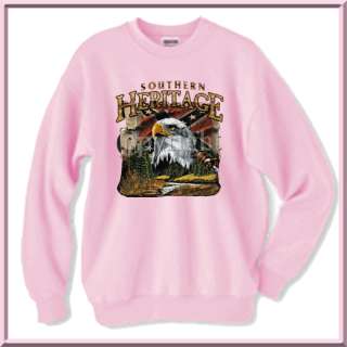 Pink sweatshirts are available in sizes small   3X.